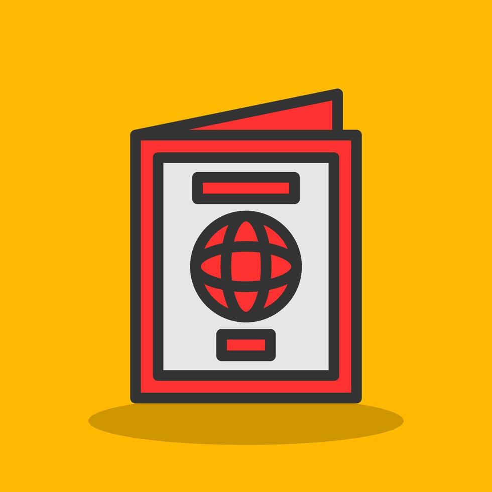 Passport Vector Icon Design