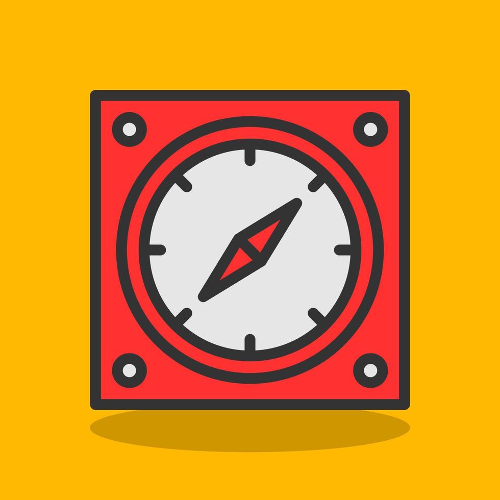 Compass Vector Icon Design