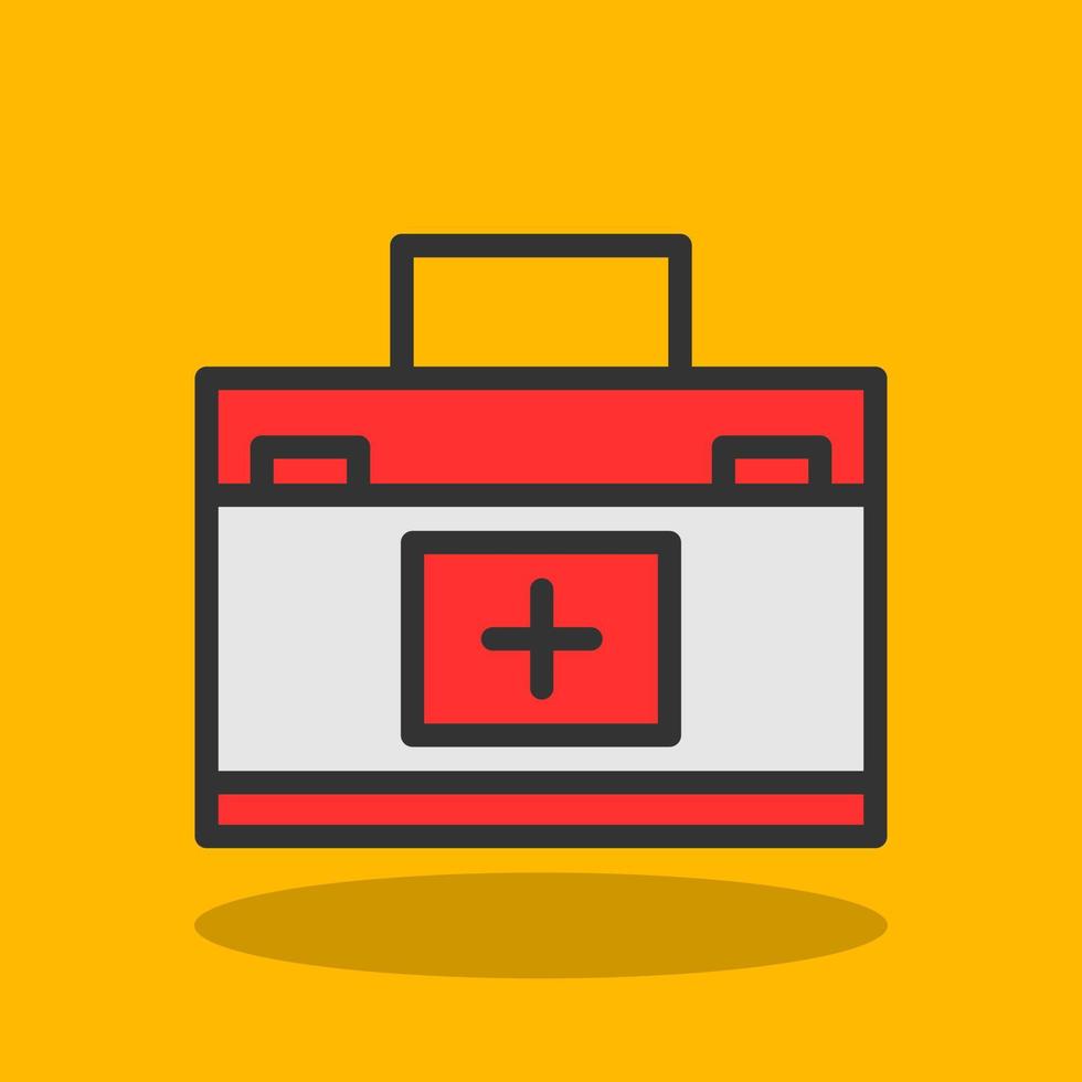 Medical Kit Vector Icon Design