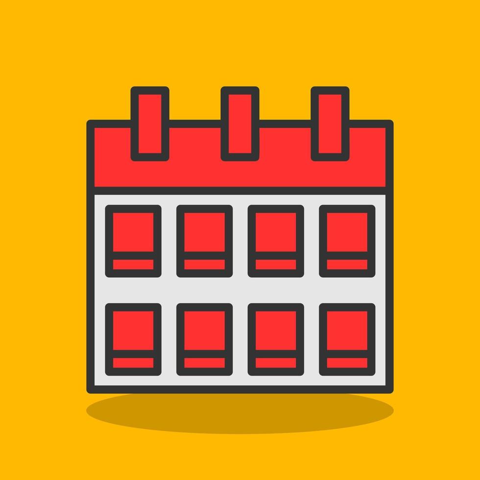 Ethiopian Calendar Vector Icon Design