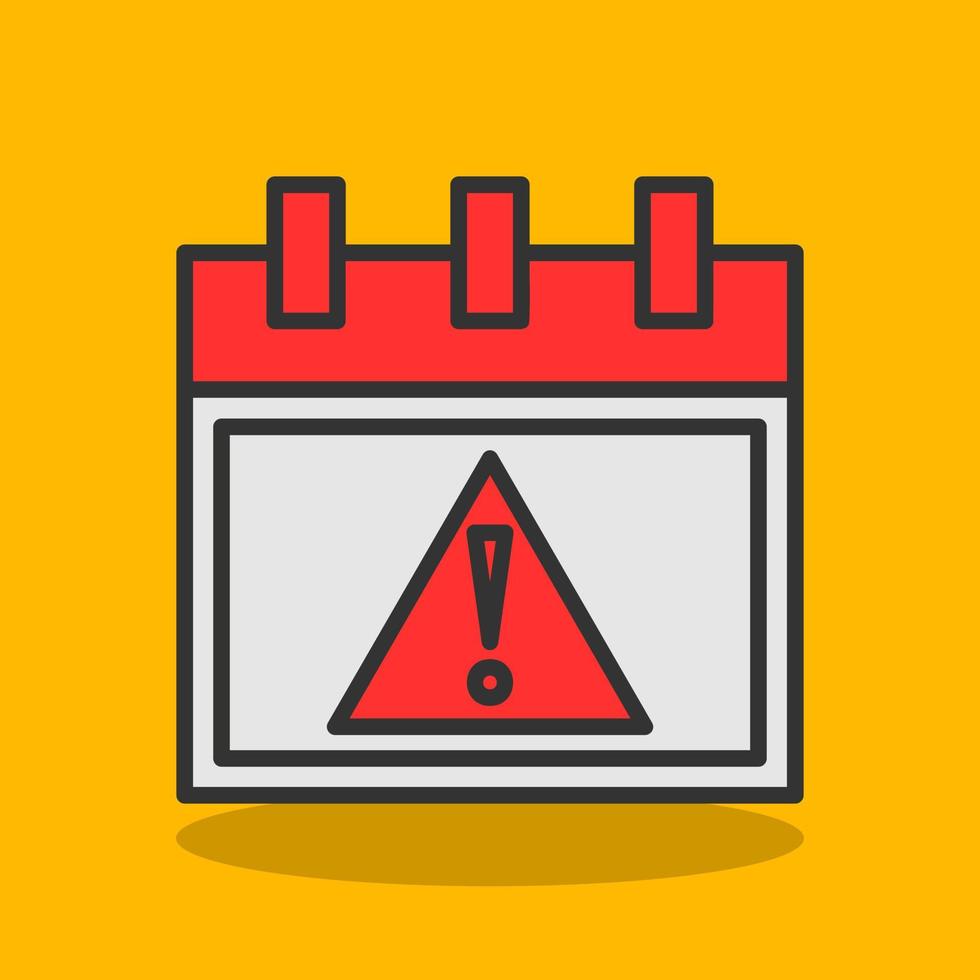 Alert Vector Icon Design