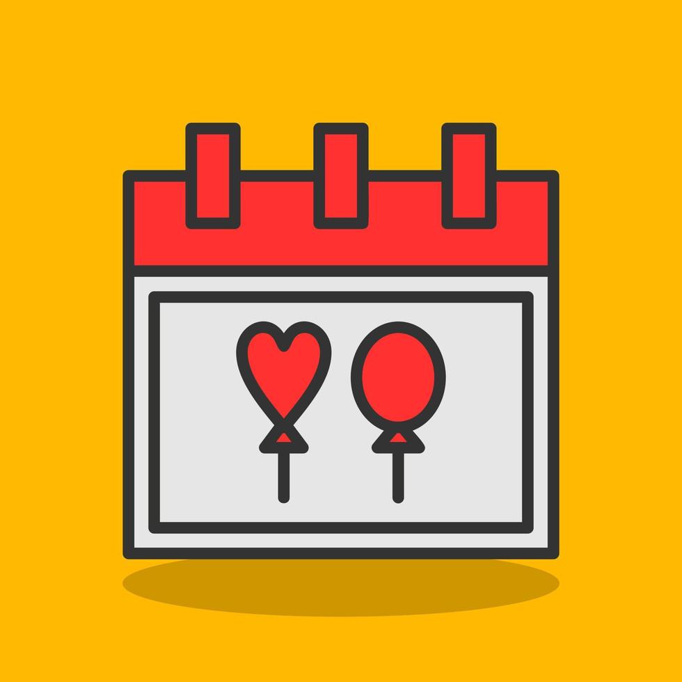 Balloons Vector Icon Design