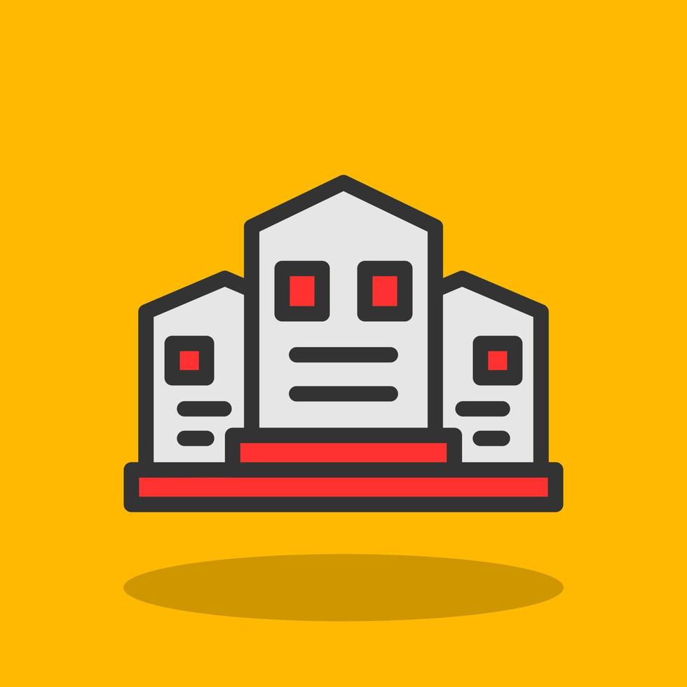 Graveyard Vector Icon Design