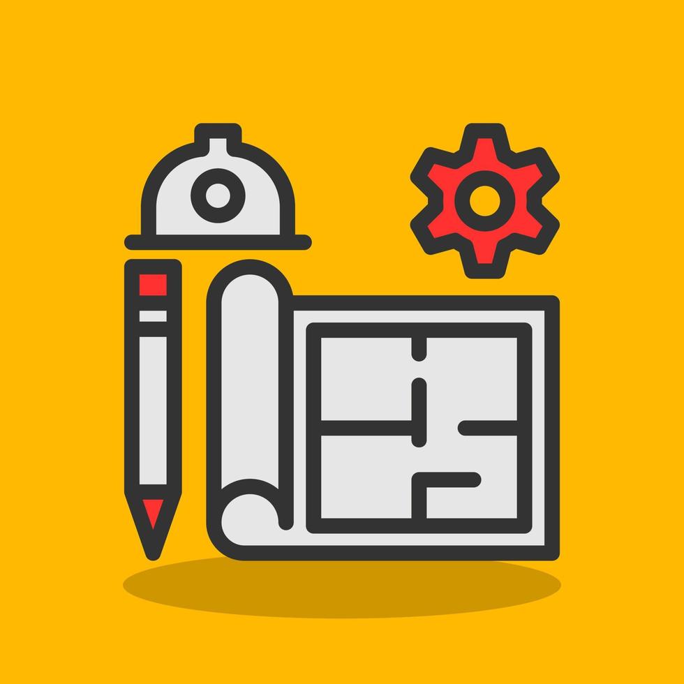 Civil Engenineering Vector Icon Design
