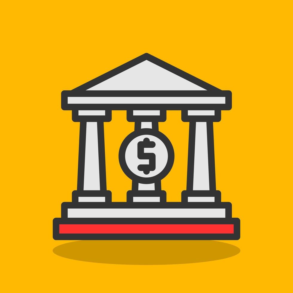 Bank Vector Icon Design