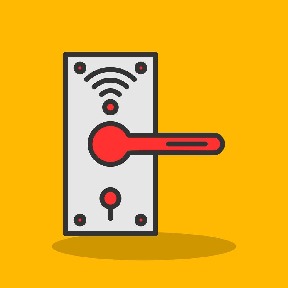 Smart Lock Vector Icon Design