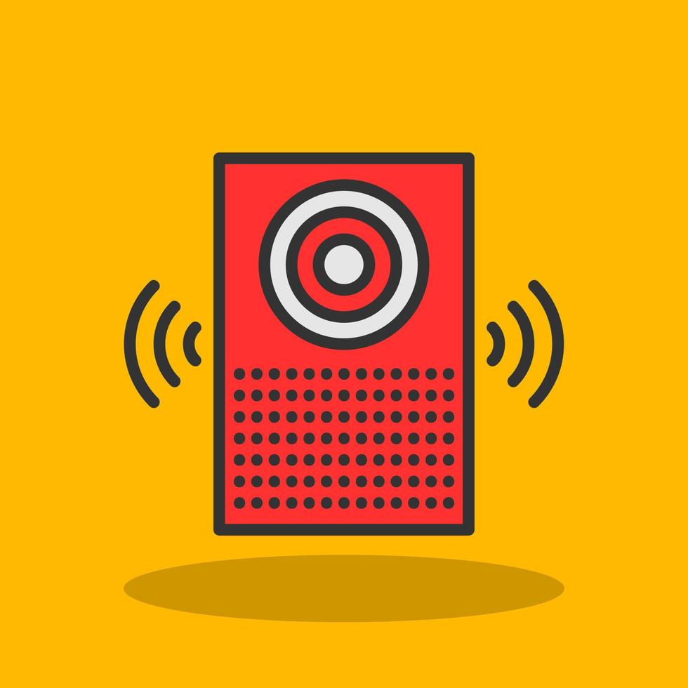 Smart Speaker Vector Icon Design