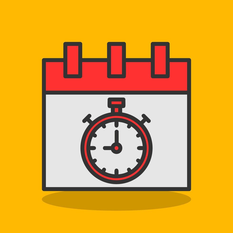 Timer Vector Icon Design
