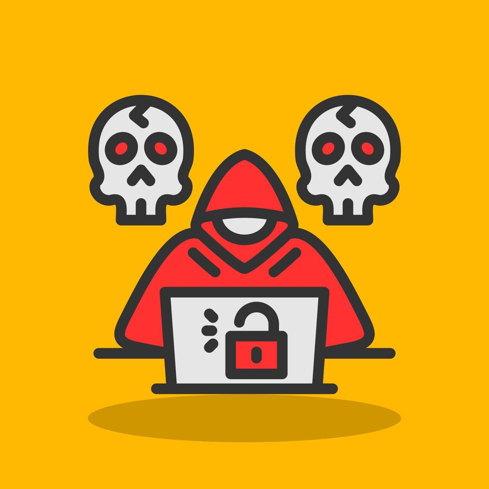 Hacker Vector Icon Design