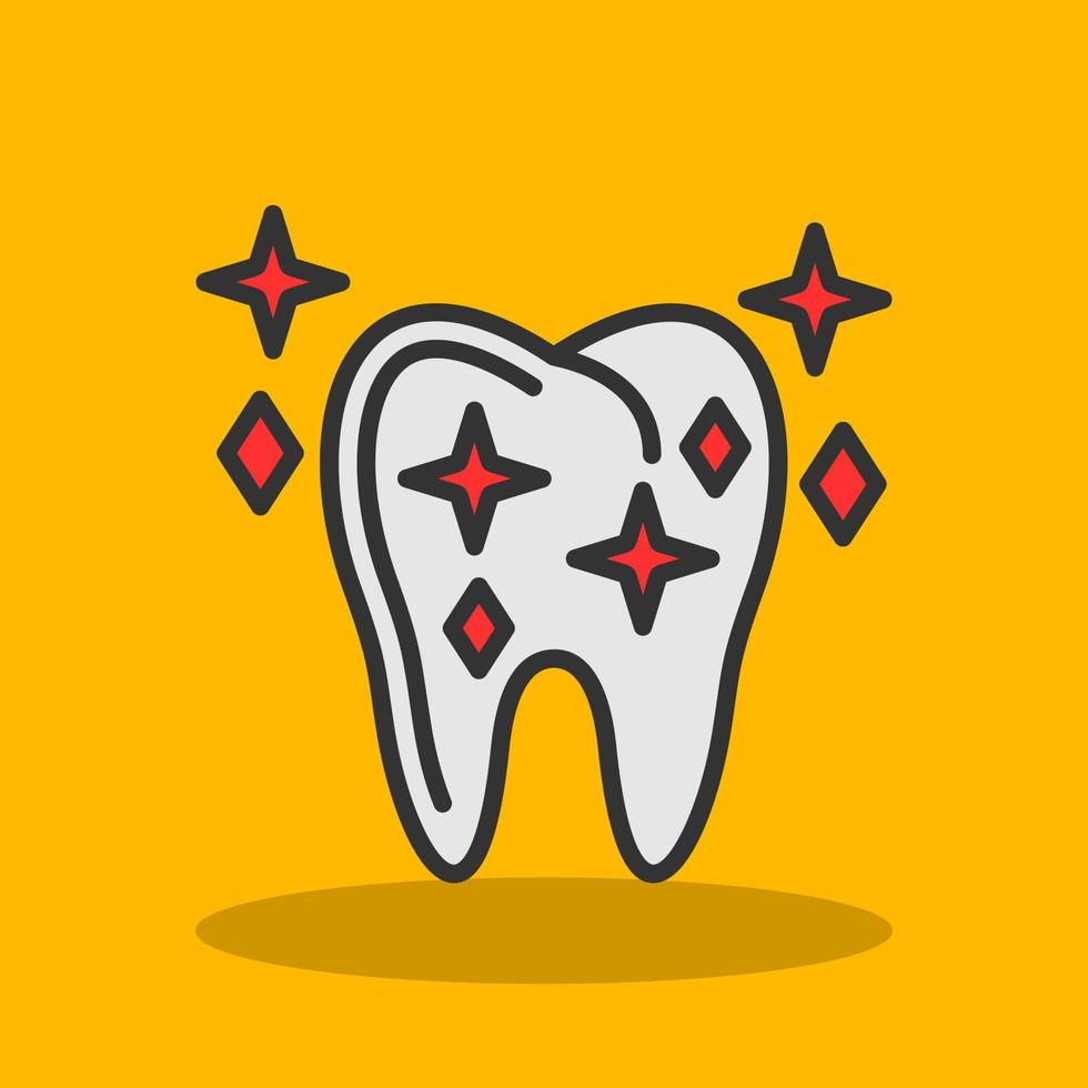 diseño de icono de vector de blanqueamiento de dientes