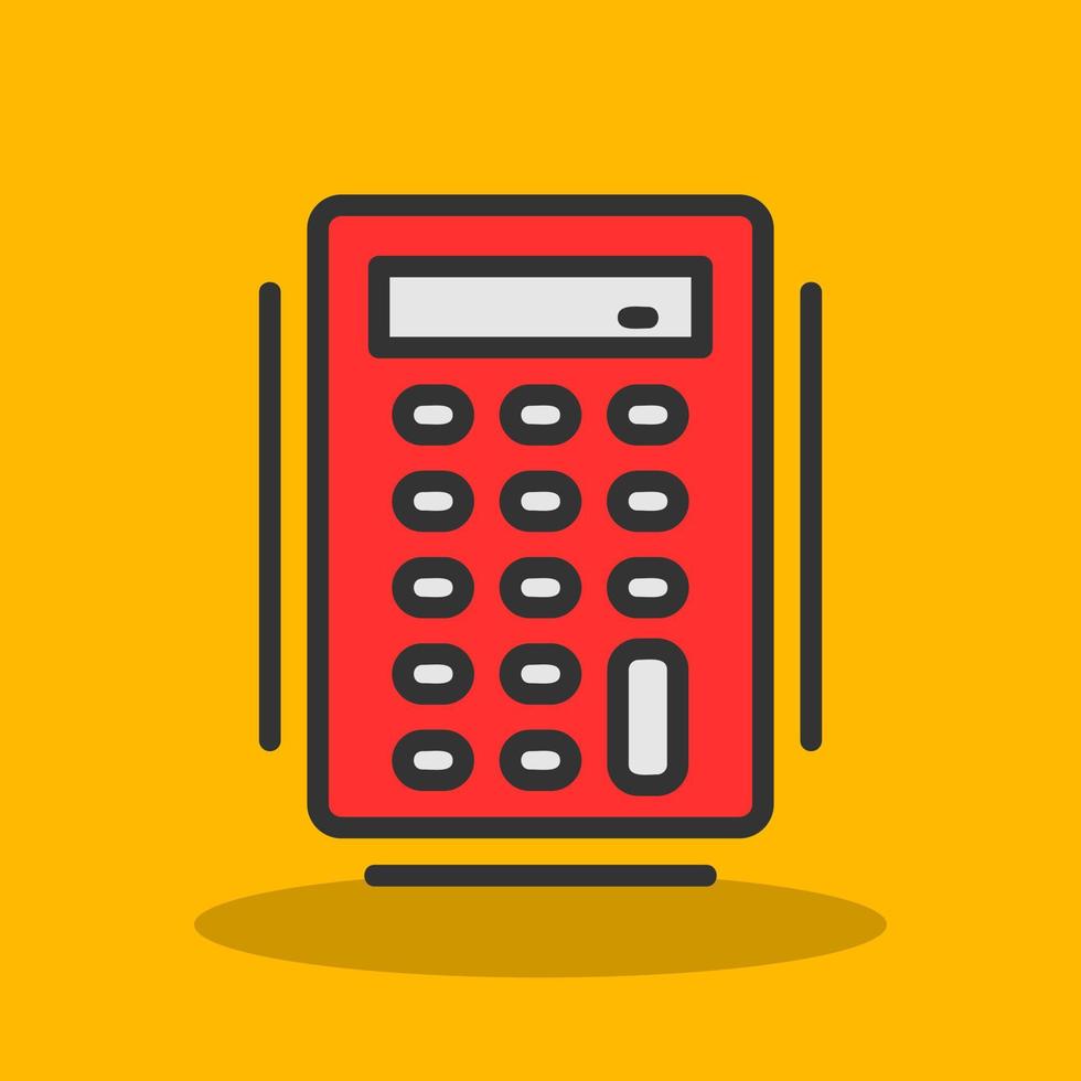 Calculator Vector Icon Design