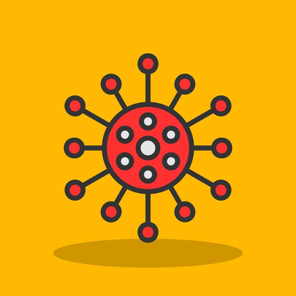 Virus Vector Icon Design