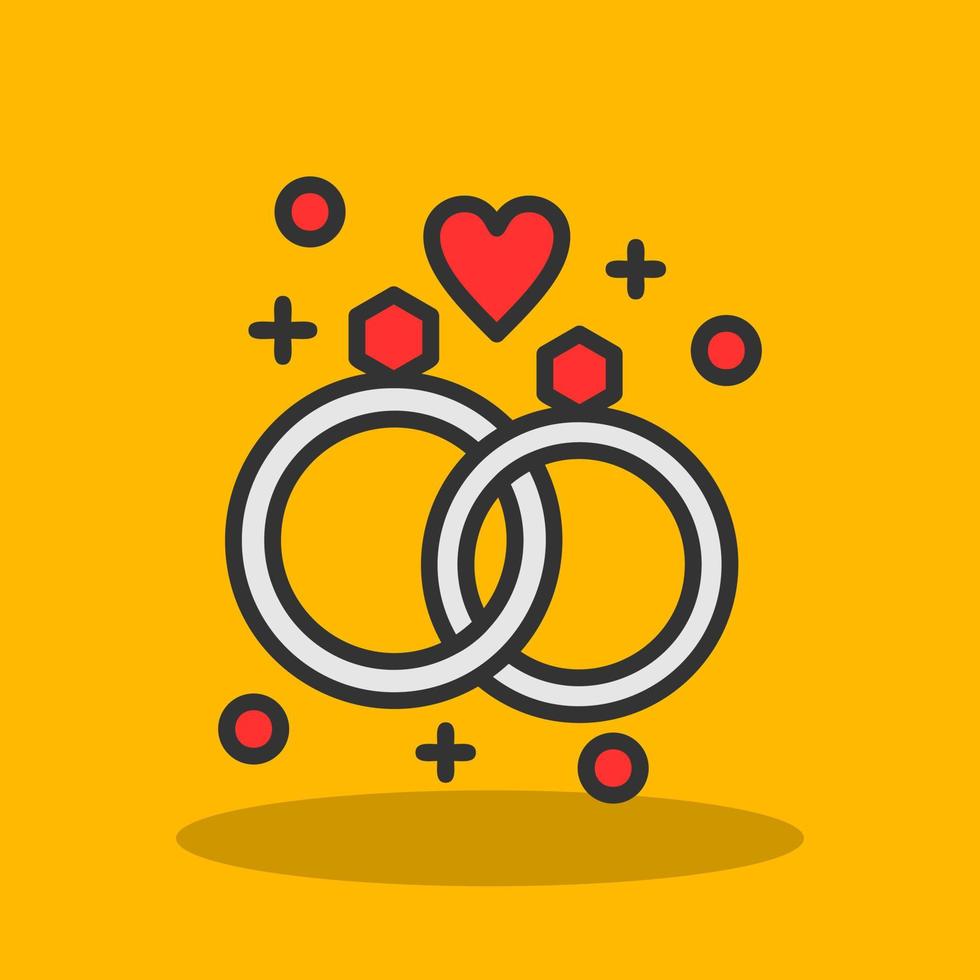 Wedding Vector Icon Design