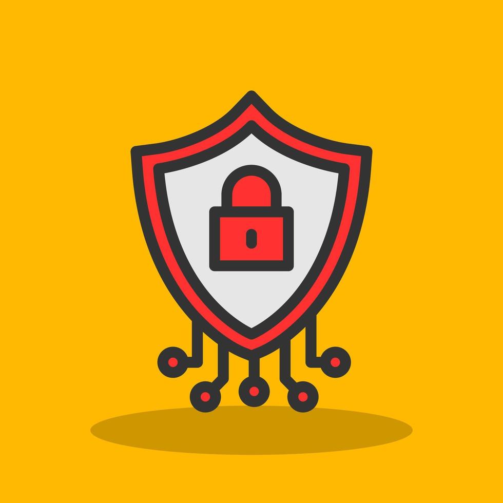 Cyber Security Vector Icon Design