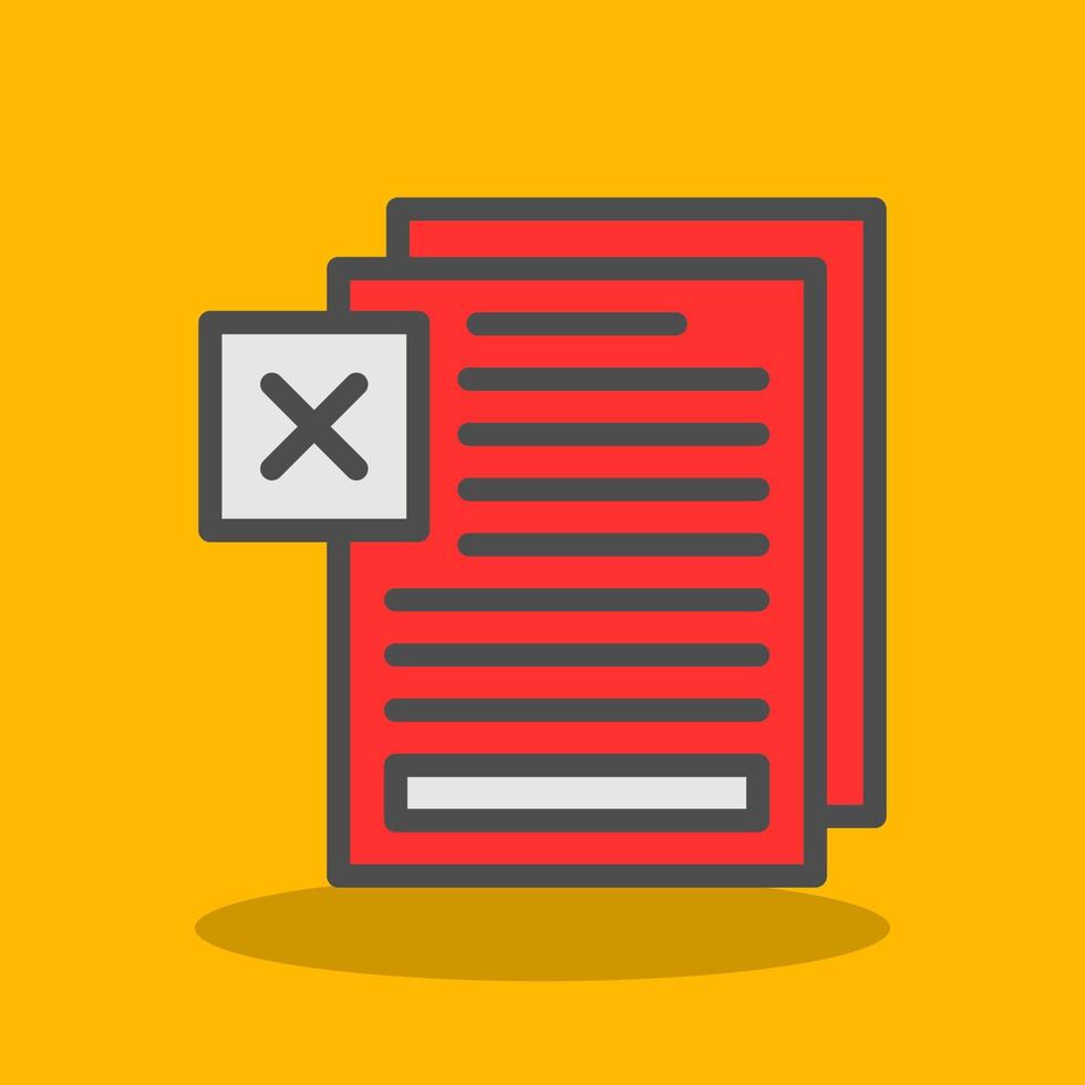 Dissatisfaction Vector Icon Design
