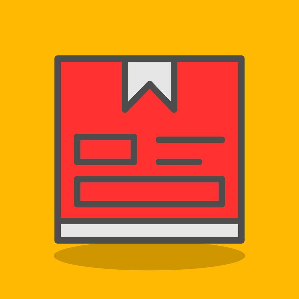 Parcel Vector Icon Design