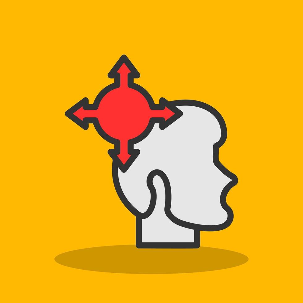 Decision Making Vector Icon Design