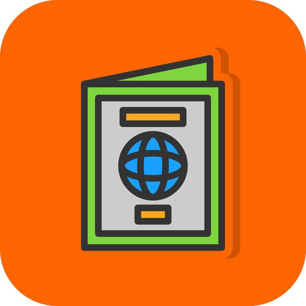 Passport Vector Icon Design