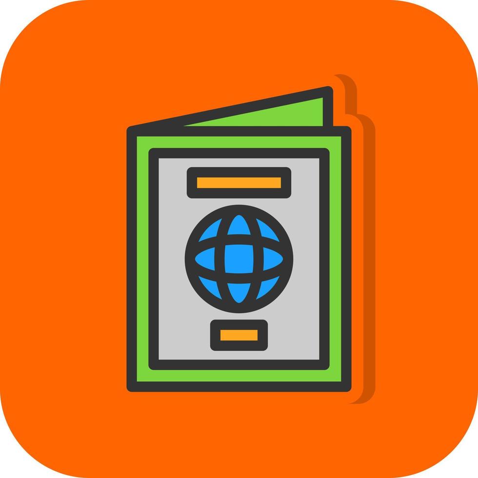 Passport Vector Icon Design