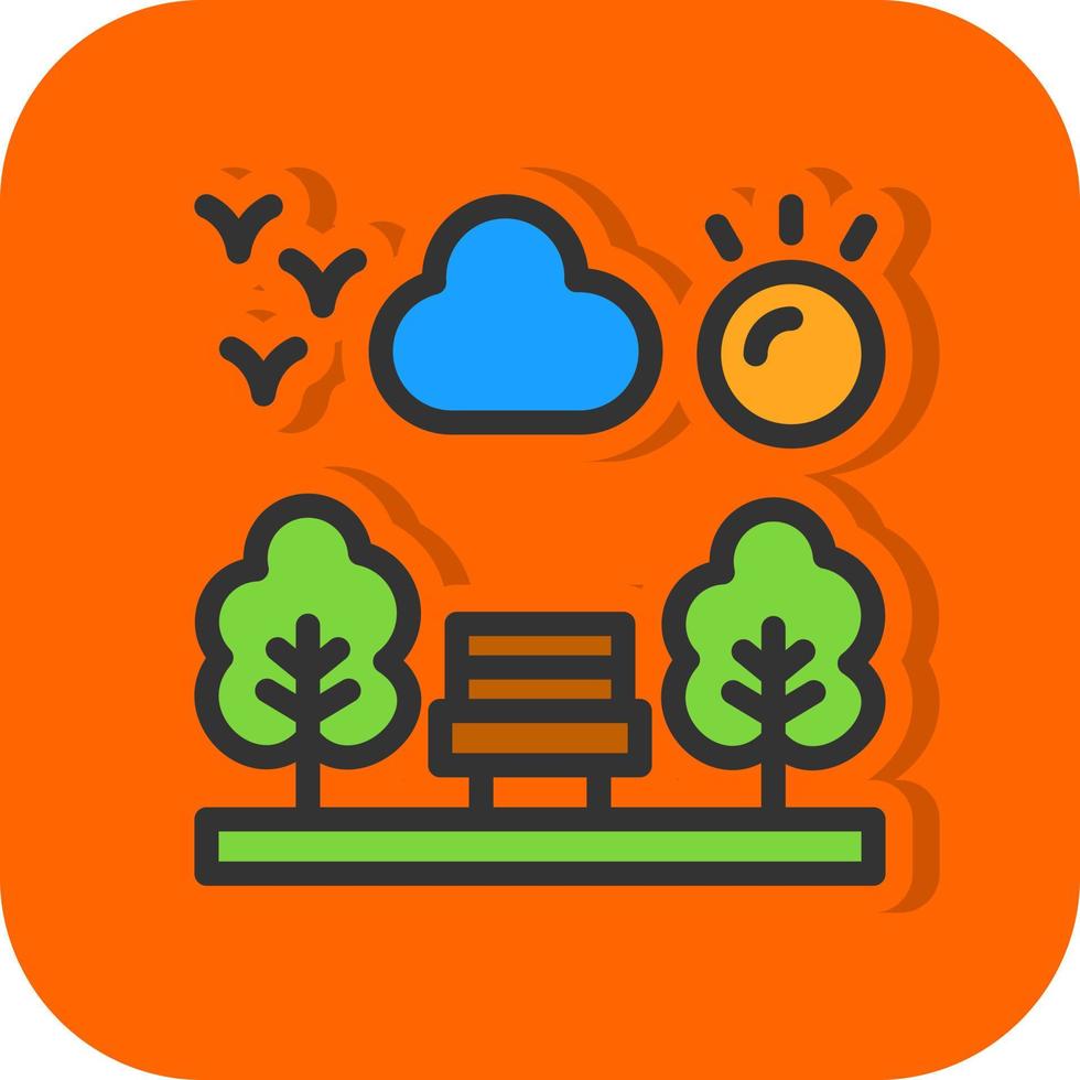 Park Vector Icon Design