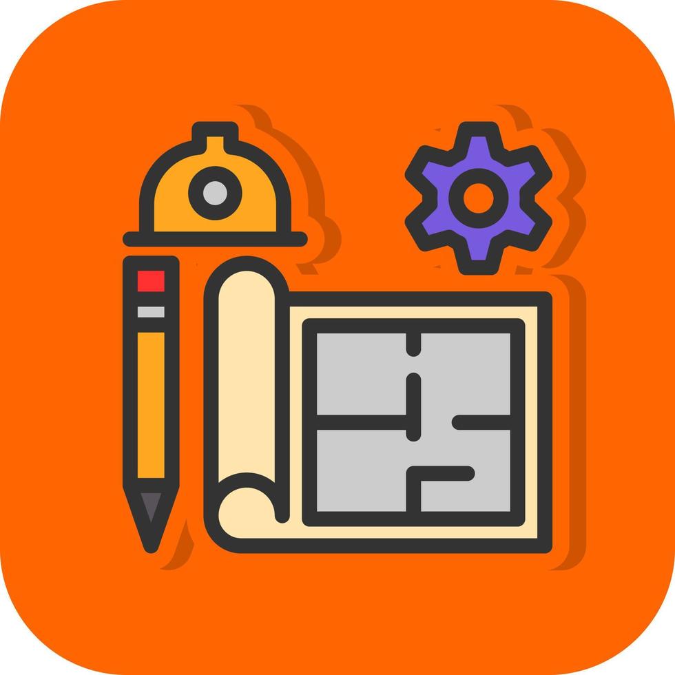 Civil Engenineering Vector Icon Design