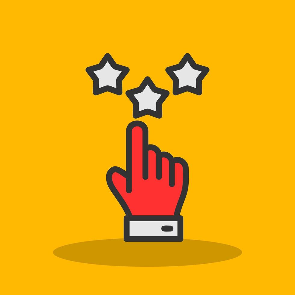 Satisfaction Vector Icon Design