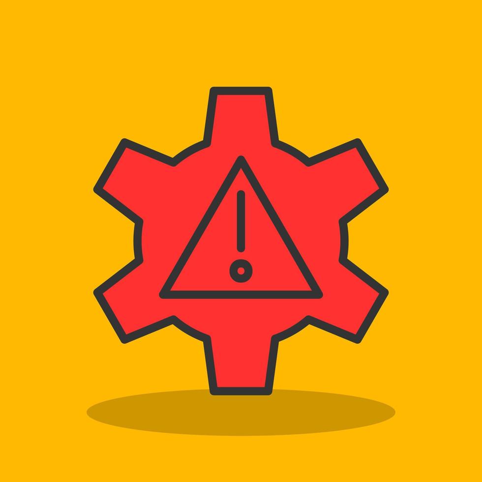 Risk Management Vector Icon Design
