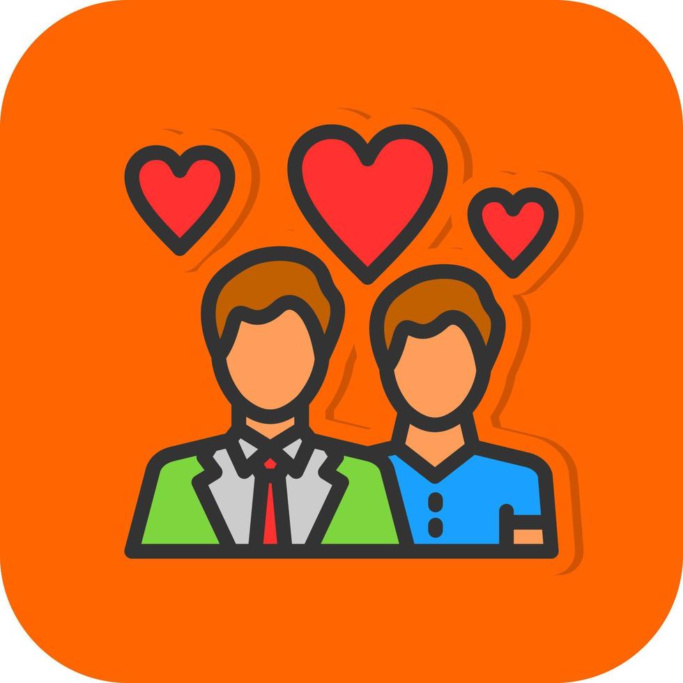 Relationship Vector Icon Design