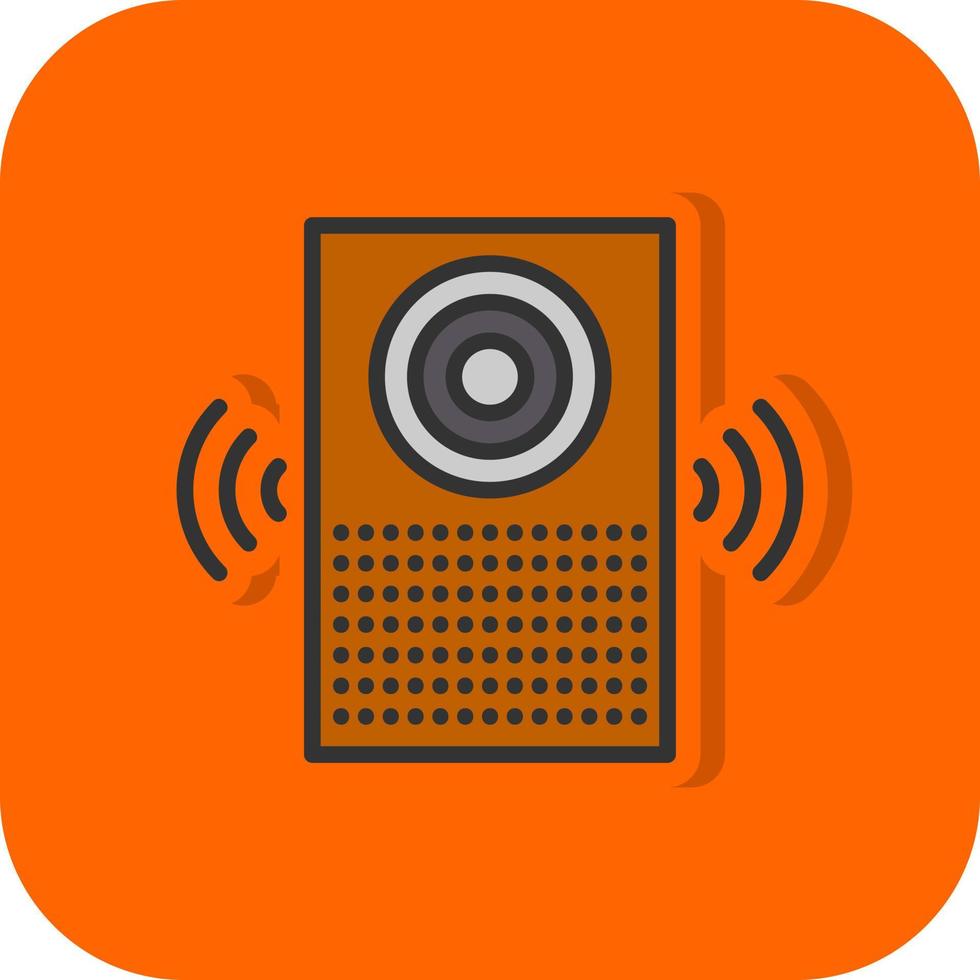 Smart Speaker Vector Icon Design