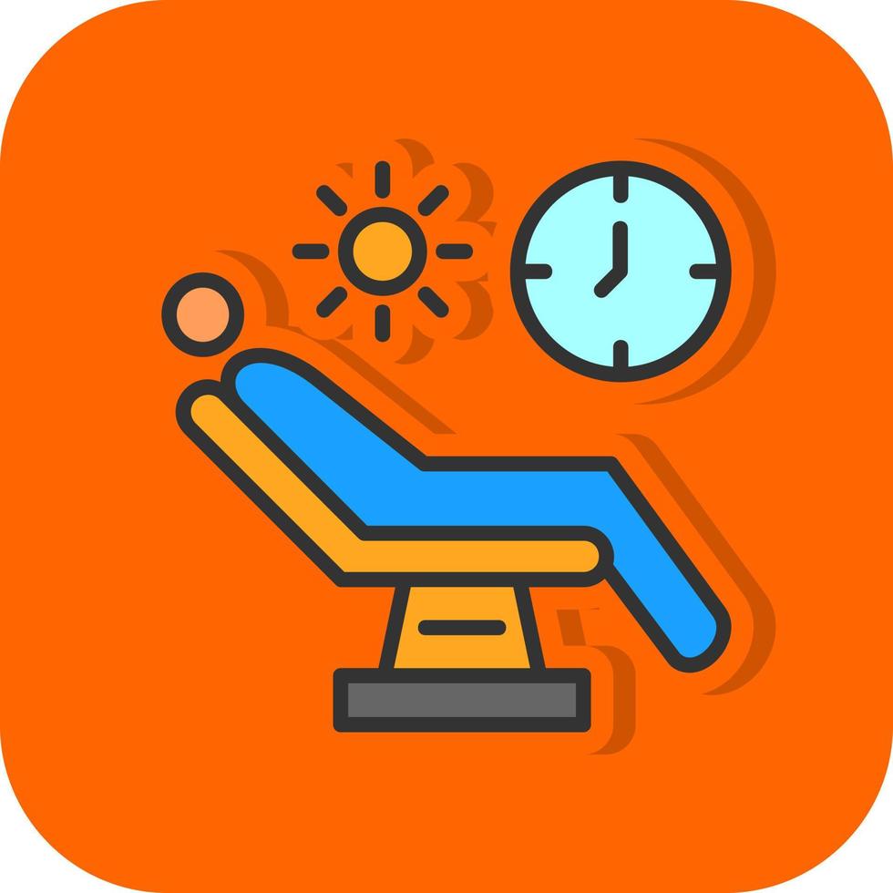 Relaxation Vector Icon Design