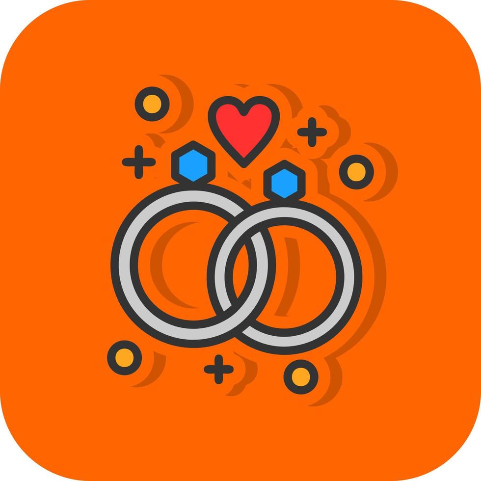 Wedding Vector Icon Design