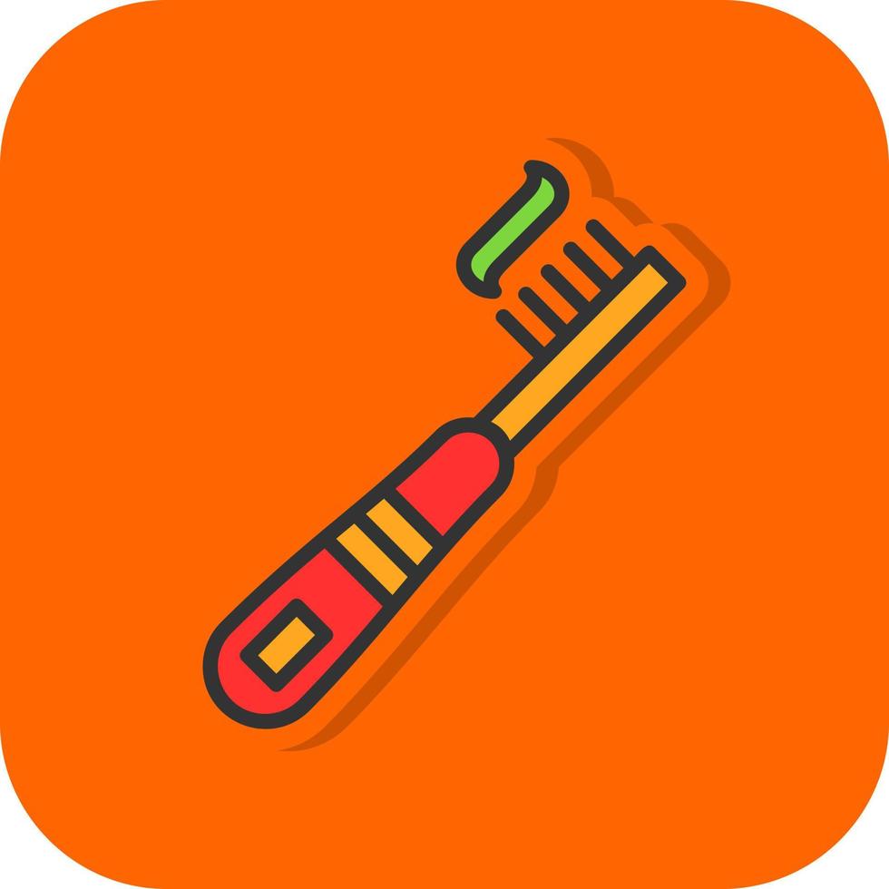 Toothbrush Vector Icon Design