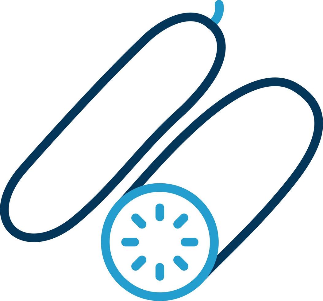 Cucumber Vector Icon Design