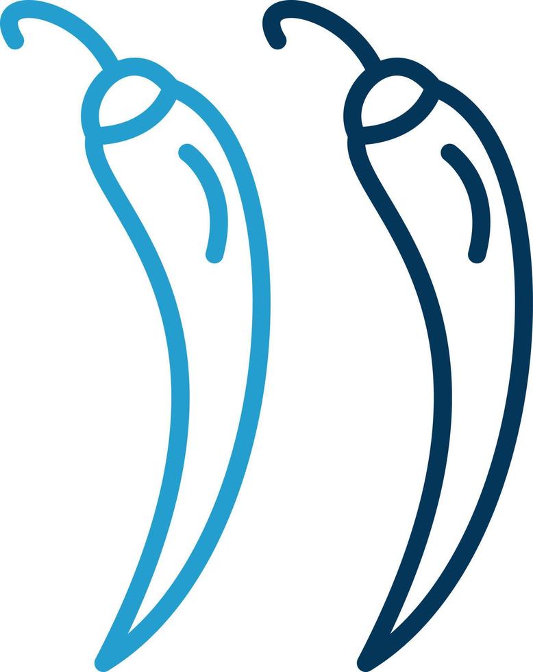 Hot Pepper Vector Icon Design