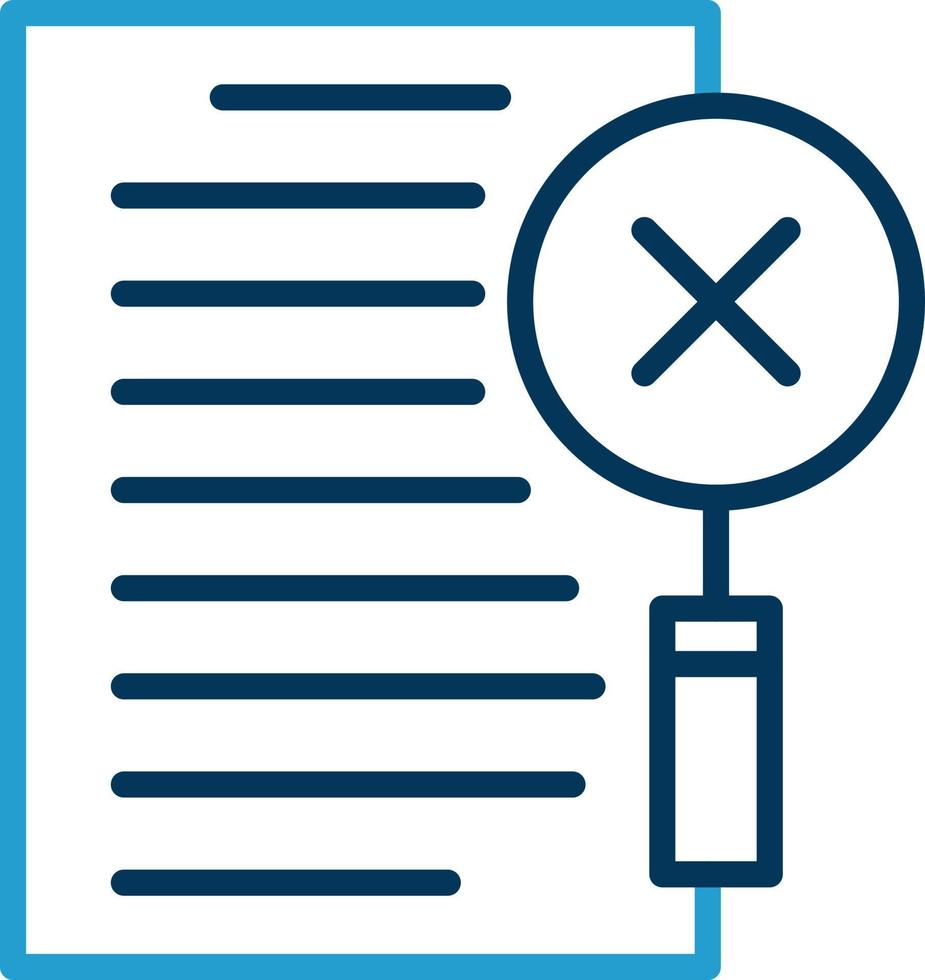 Data Infringement Vector Icon Design