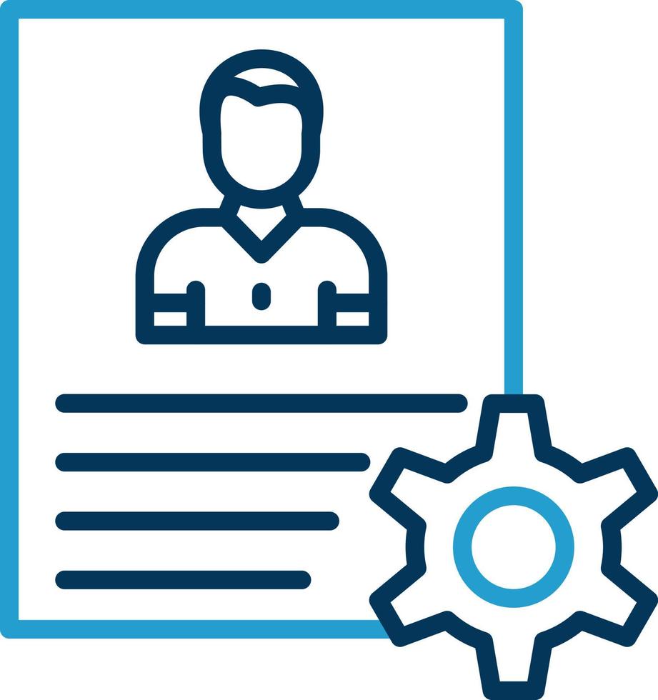 De Identification Vector Icon Design