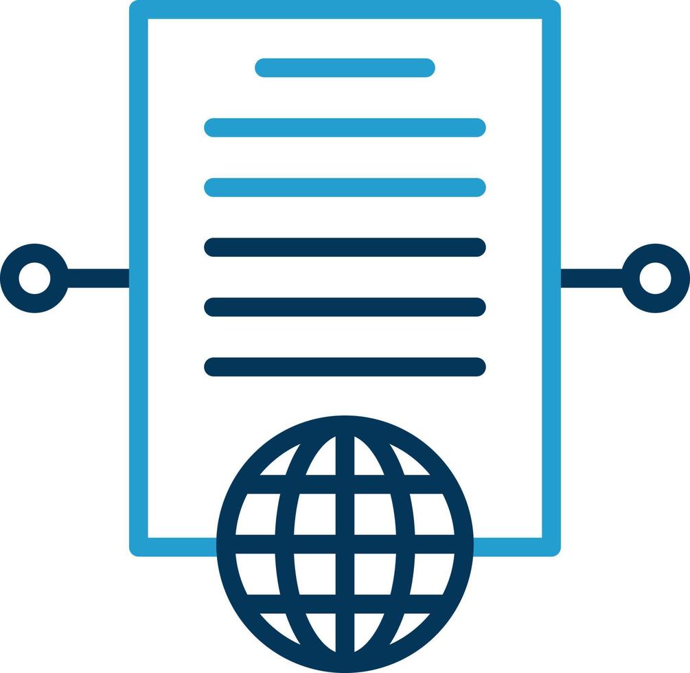 Binding Corporate Rules Vector Icon Design