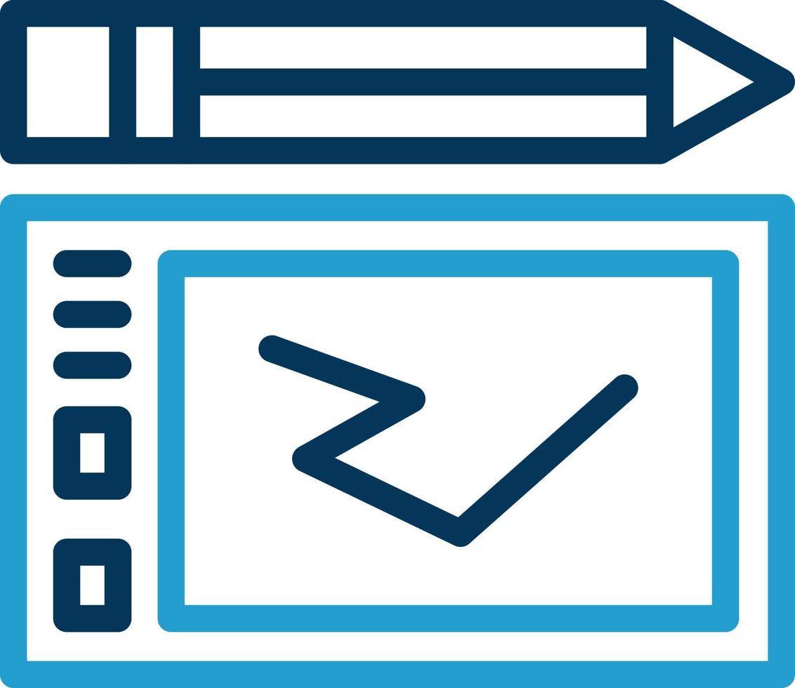 Graphic Tablet Vector Icon Design