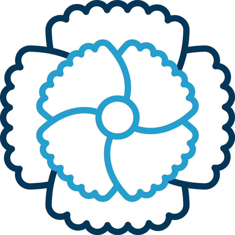 Carnation Vector Icon Design