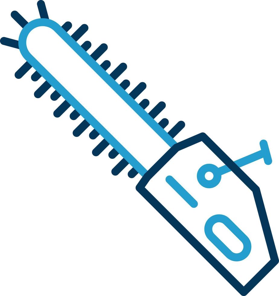 Chainsaw Vector Icon Design