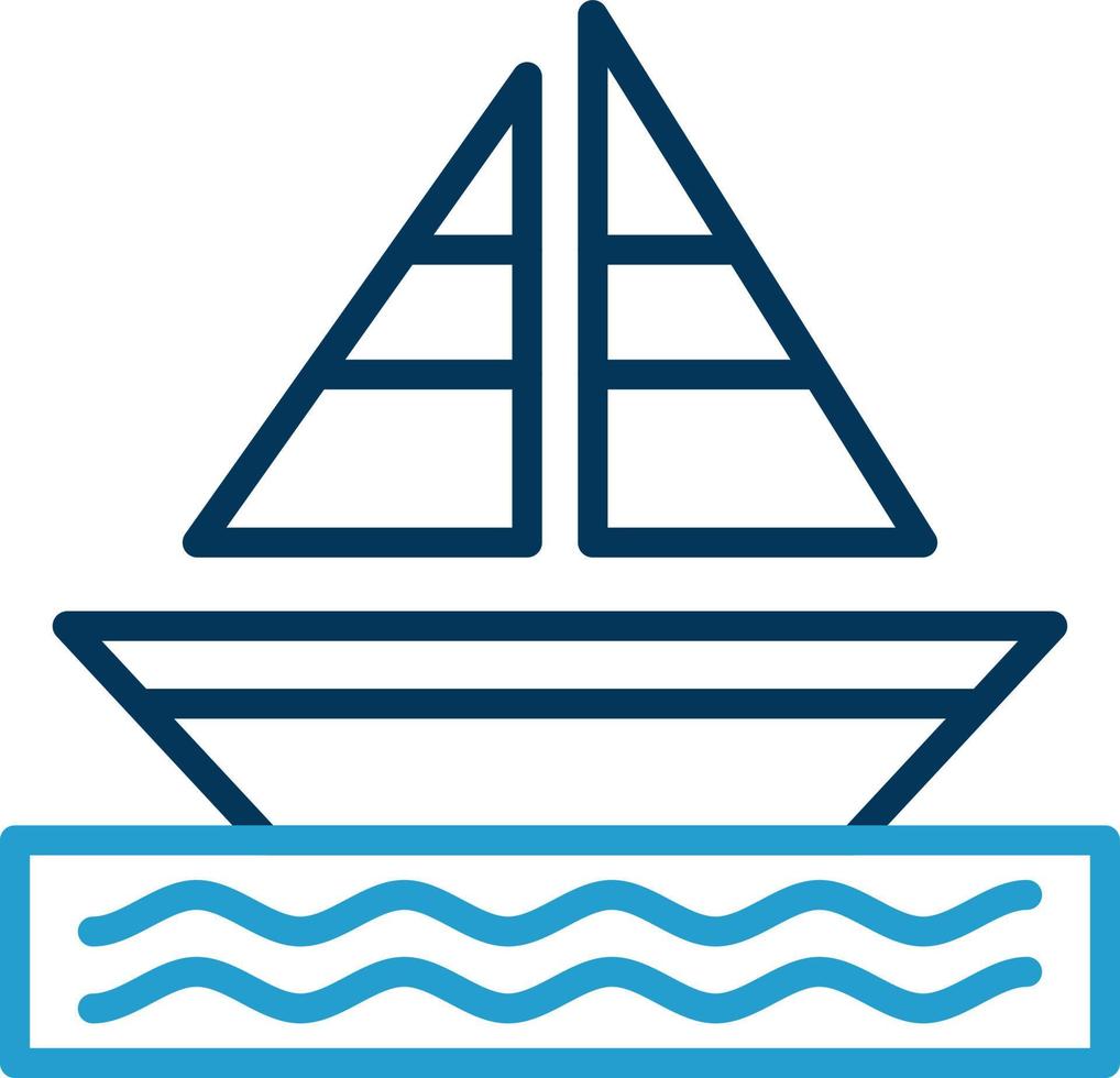 Sailing Vector Icon Design
