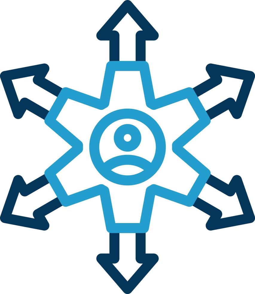 Distribution Vector Icon Design
