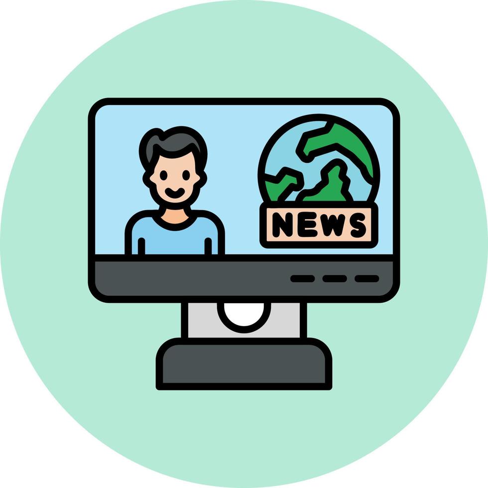 World News Vector Icon