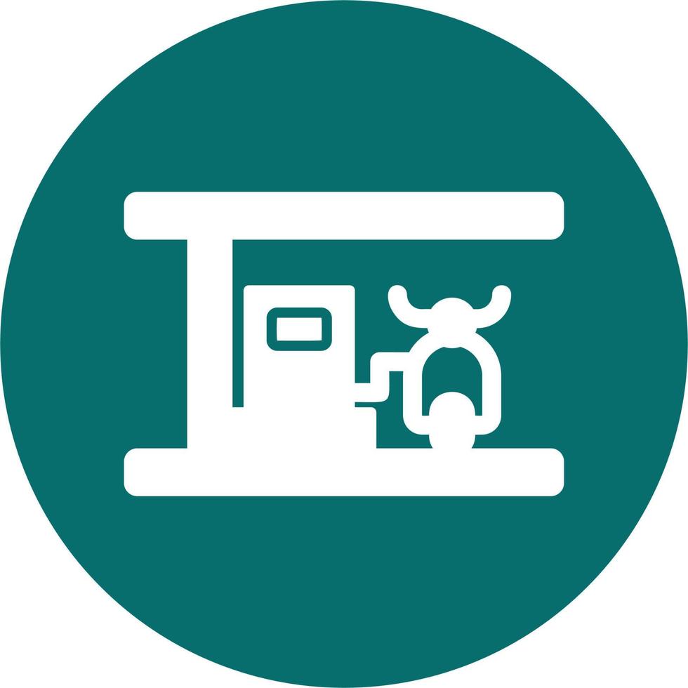 Gas Station Vector Icon