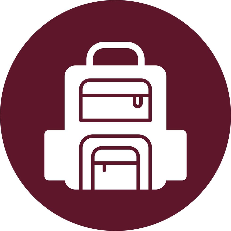 Backpack Vector Icon