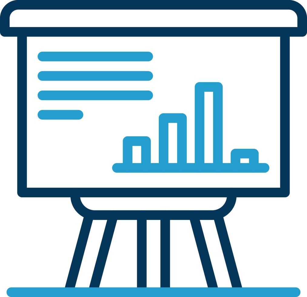 Presentation Vector Icon Design
