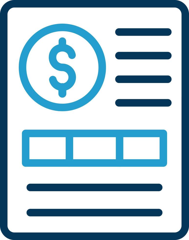 Invoice Vector Icon Design