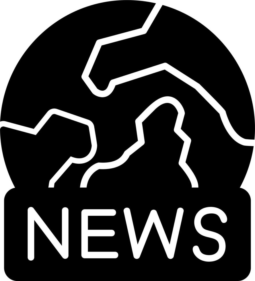 World News Vector Icon