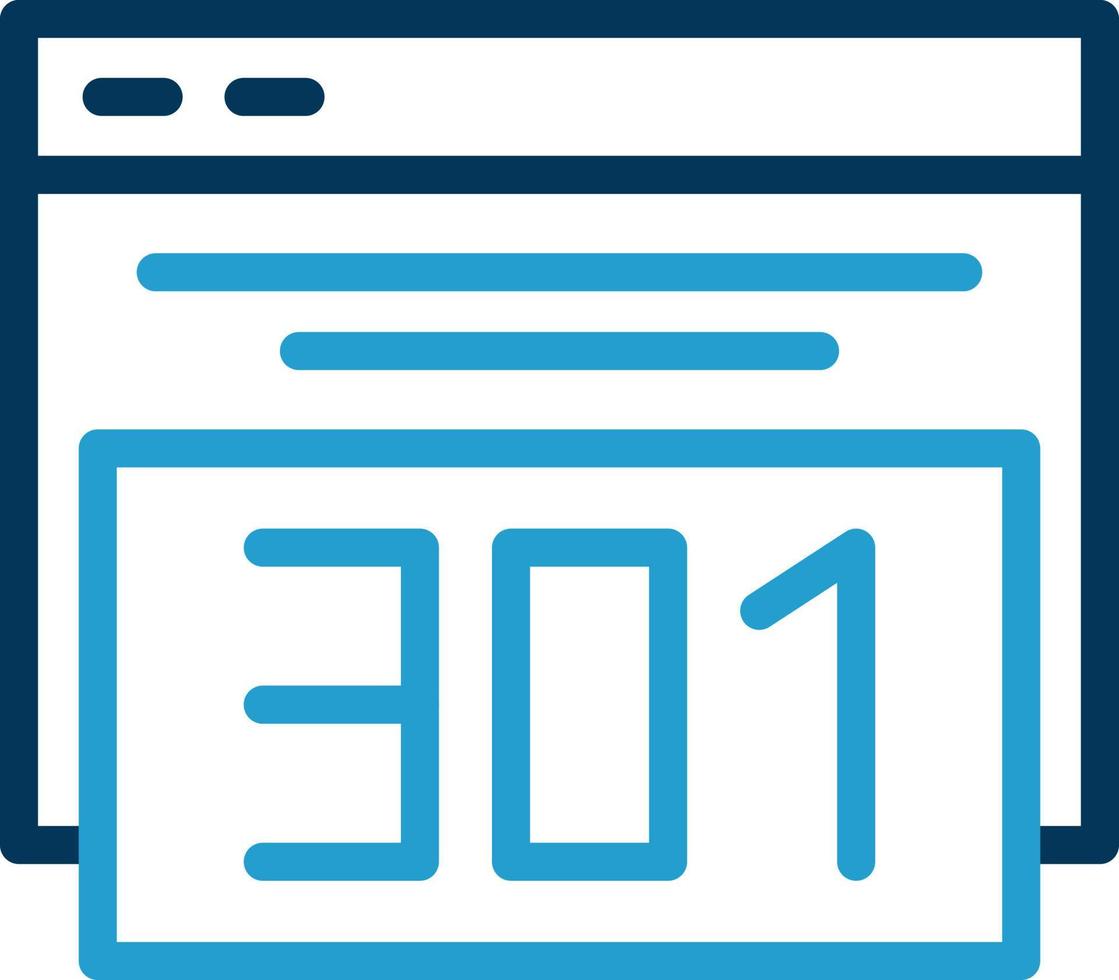 301 Redirect Vector Icon Design