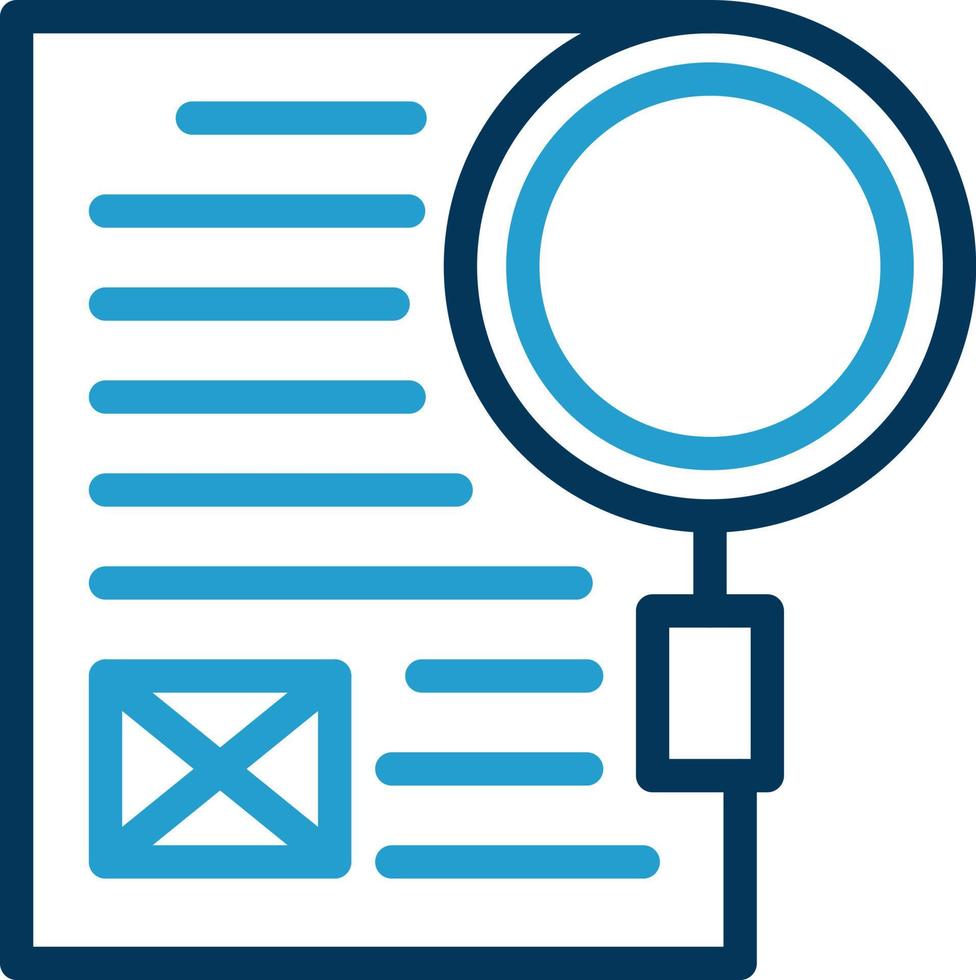 Latent Semantic Index Vector Icon Design